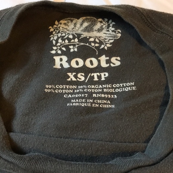 Men's ROOTS t-shirt sz XS - Picture 2 of 4